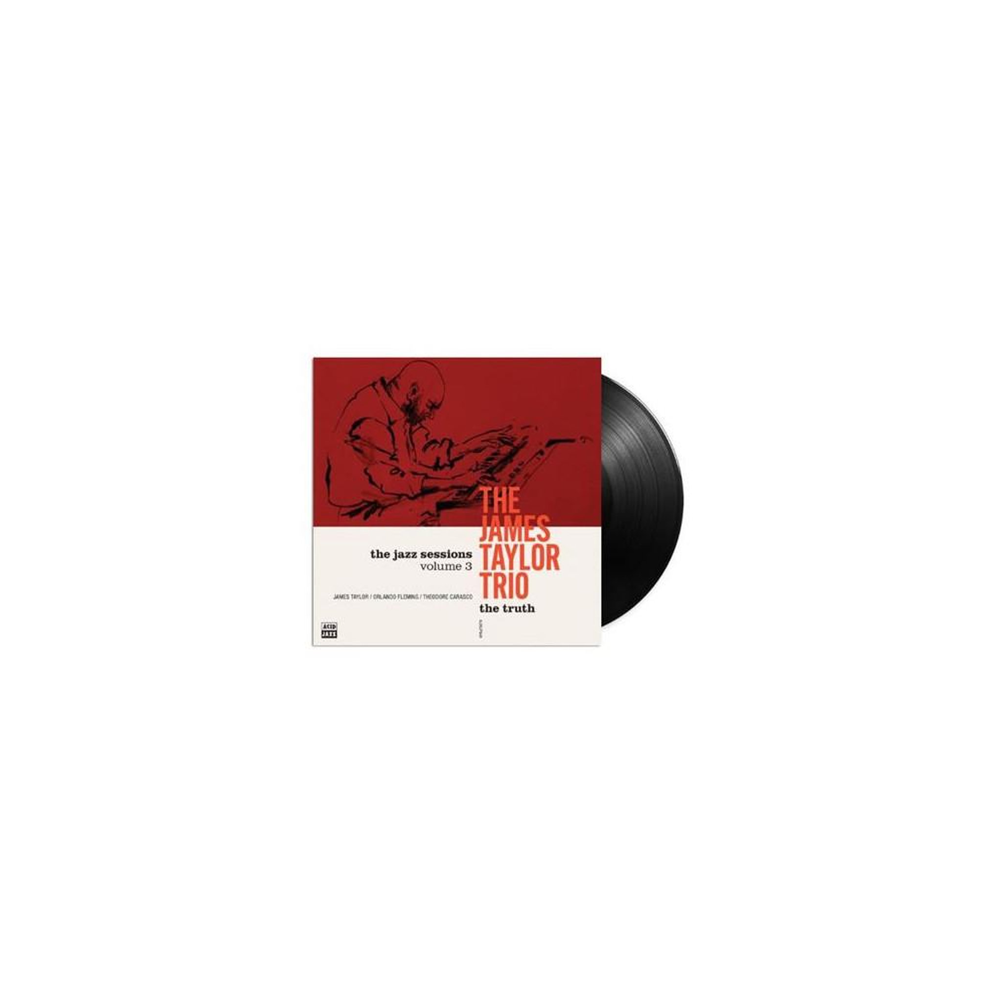 The jazz sessions vol. 3 – the truth (the james taylor trio) vinyle 33t noir, album jazz 1 disque