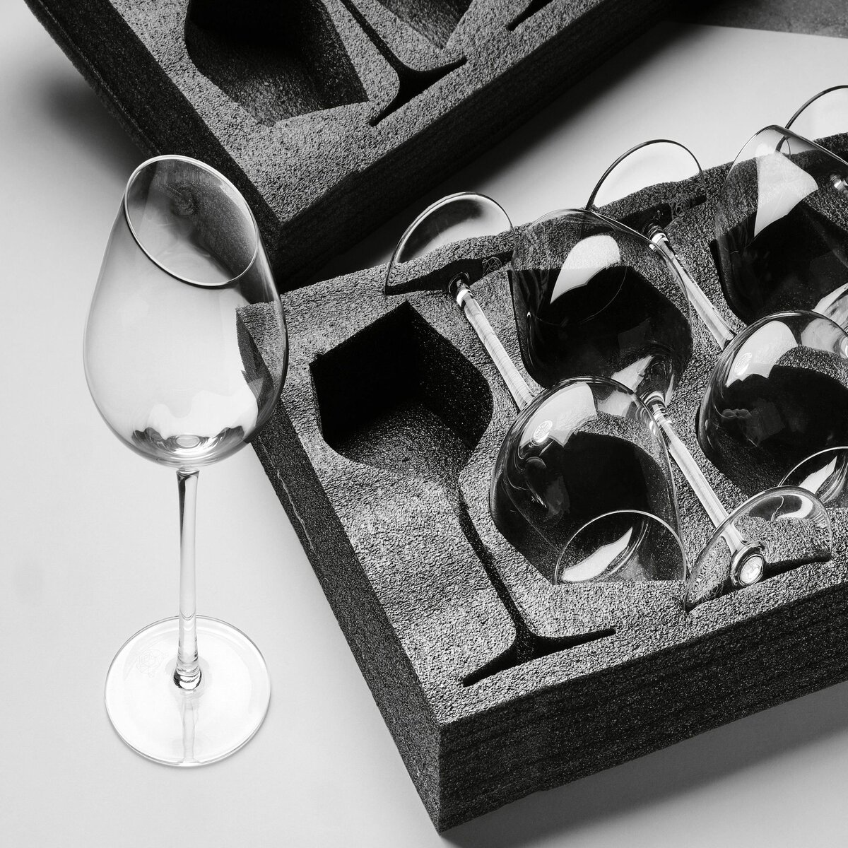 BJORN Verre à pied 37cl SVÄVA - 6 pièces