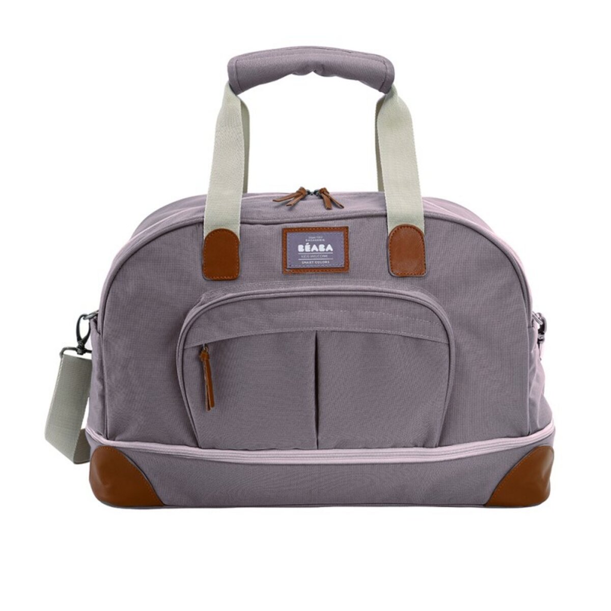 Sac a shop langer beaba taupe