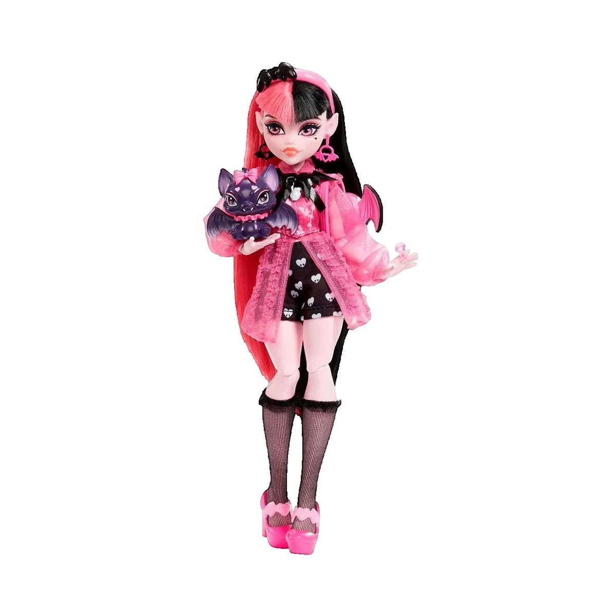 Voir la diapositive 2 : MATTEL Poupée articulée Mattel Monster High fashion horror avec accessoires