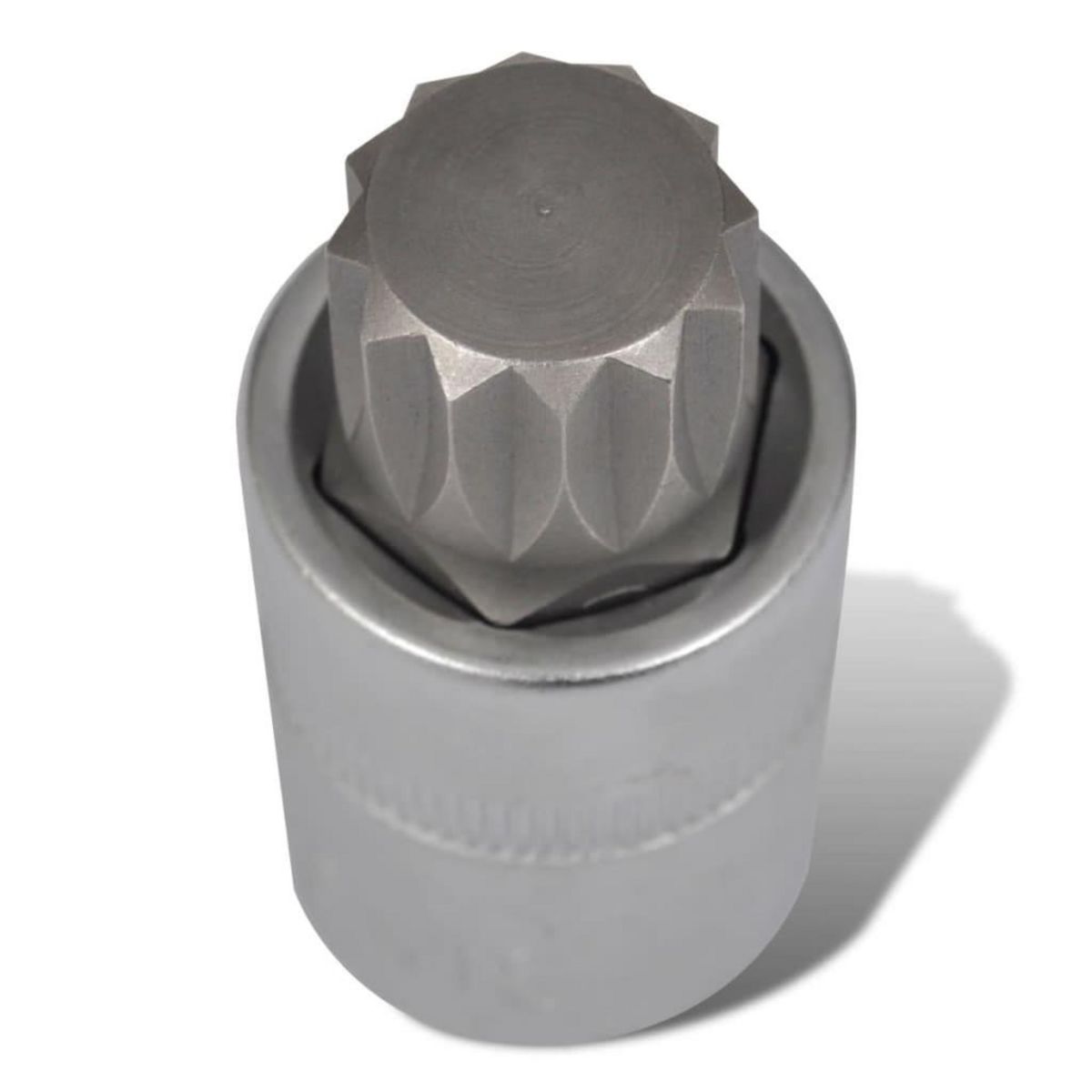 VIDAXL Jeu de douilles a 12 pointes 10 pcs sur une bande