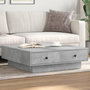 Voir la diapositive 1 : VIDAXL Table basse Gris beton 90x90x28 cm Agglomere