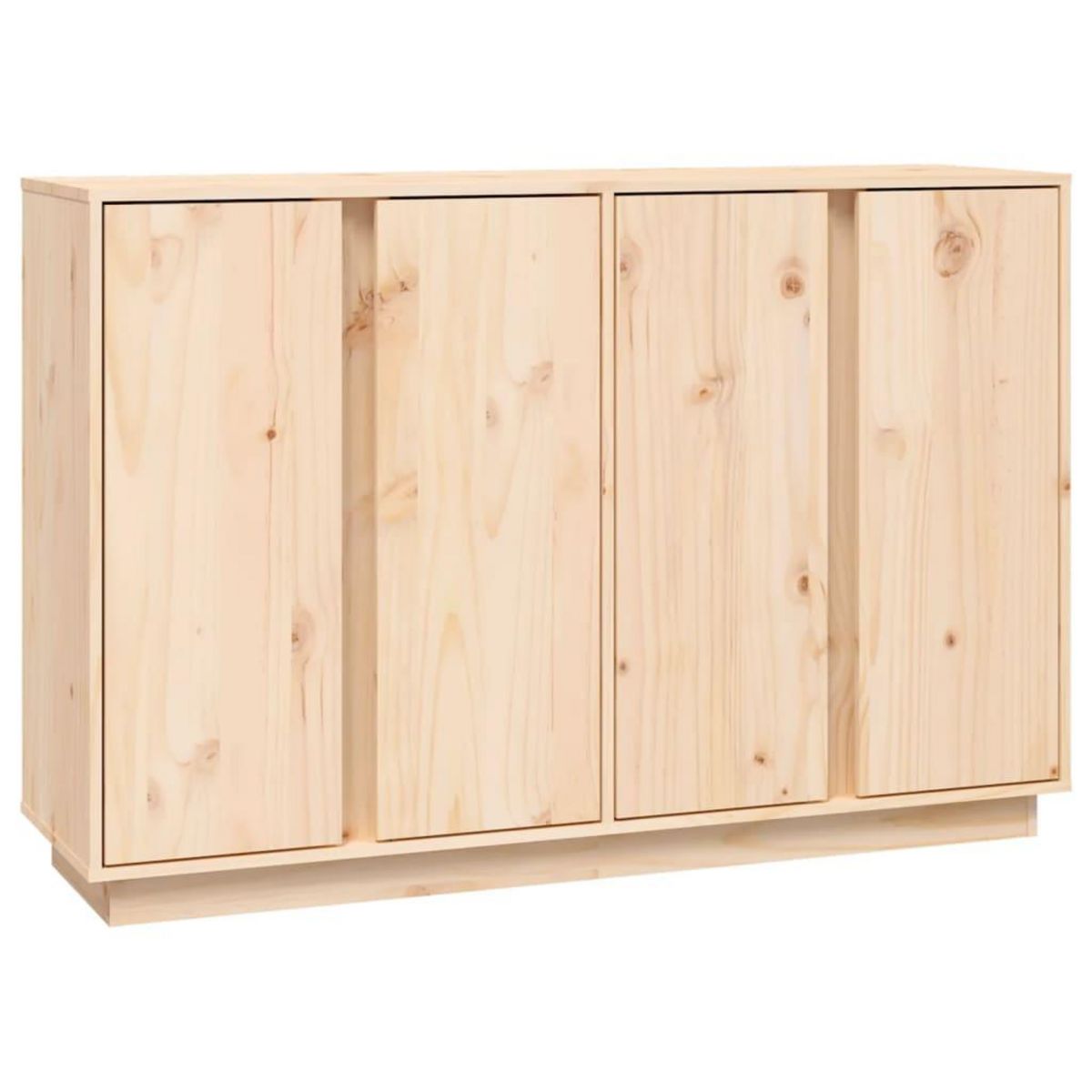 VIDAXL Buffet 120x35x80 cm Bois massif de pin