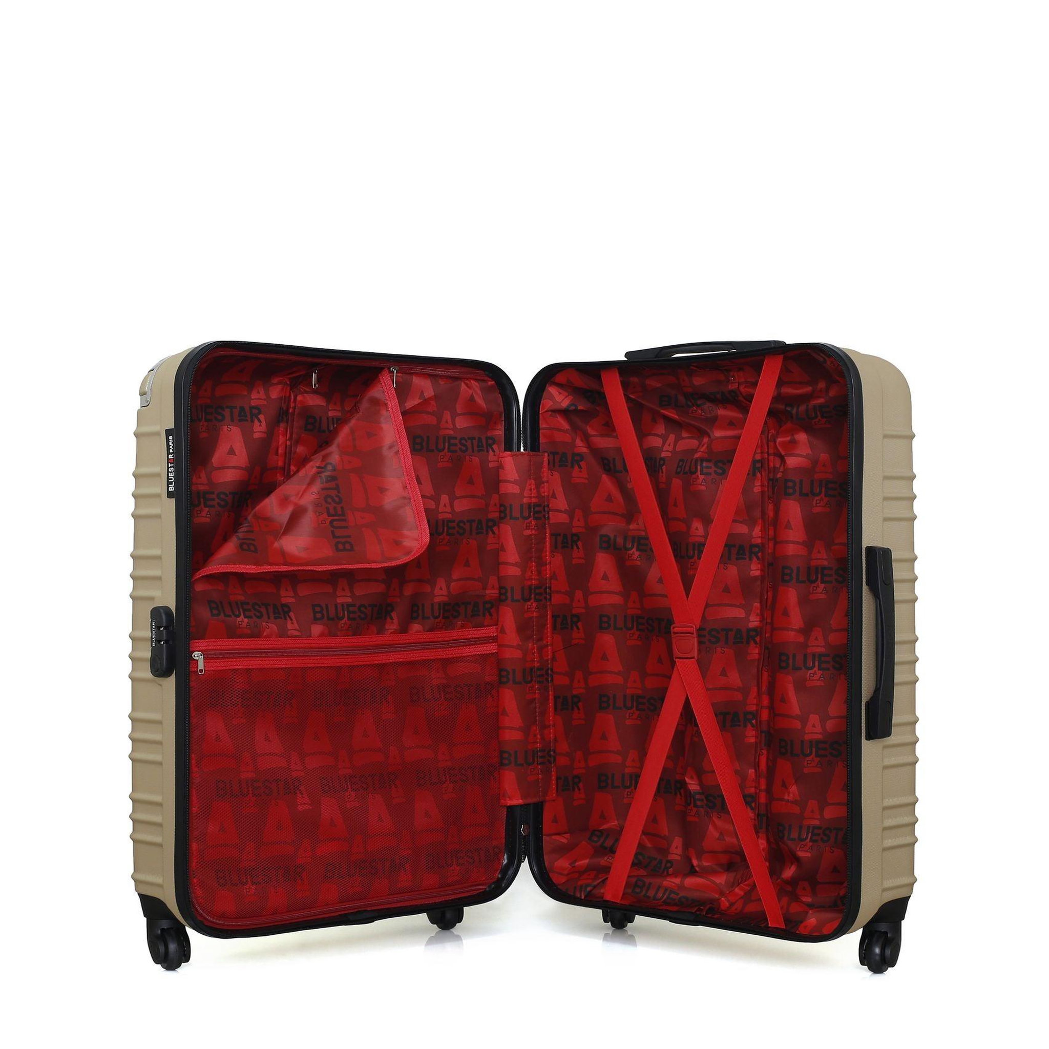BLUESTAR Bluestar - set de 4 valises lima-c 75 cm 4 roues