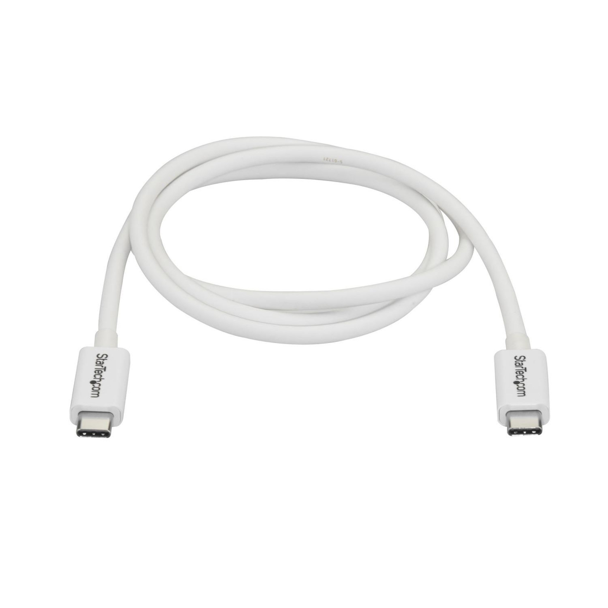 Voir la diapositive 3 : Startech Startech.com câble thunderbolt 3 de 1 m - 20 gb/s - compatible thunderbolt, usb et displayport - blanc