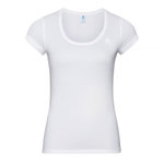 ODLO T-Shirt technique Blanc Femme OLDO Active. Coloris disponibles : Blanc