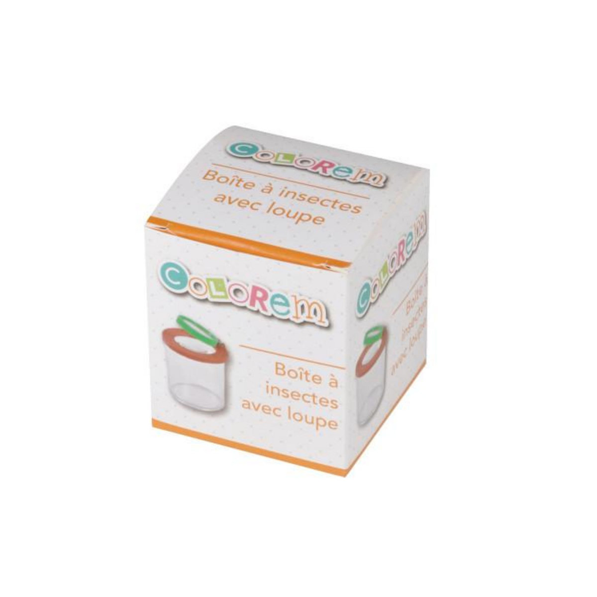 Paris Prix Boite à Insecte  Loupe Intégrée  9cm Transparent