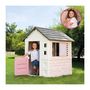 Voir la diapositive 3 : SMOBY Smoby - Corolle - Maison enfant - 110 x 98 x 127cm - Fenetres coulissantes - Traitement anti-UV -Rose