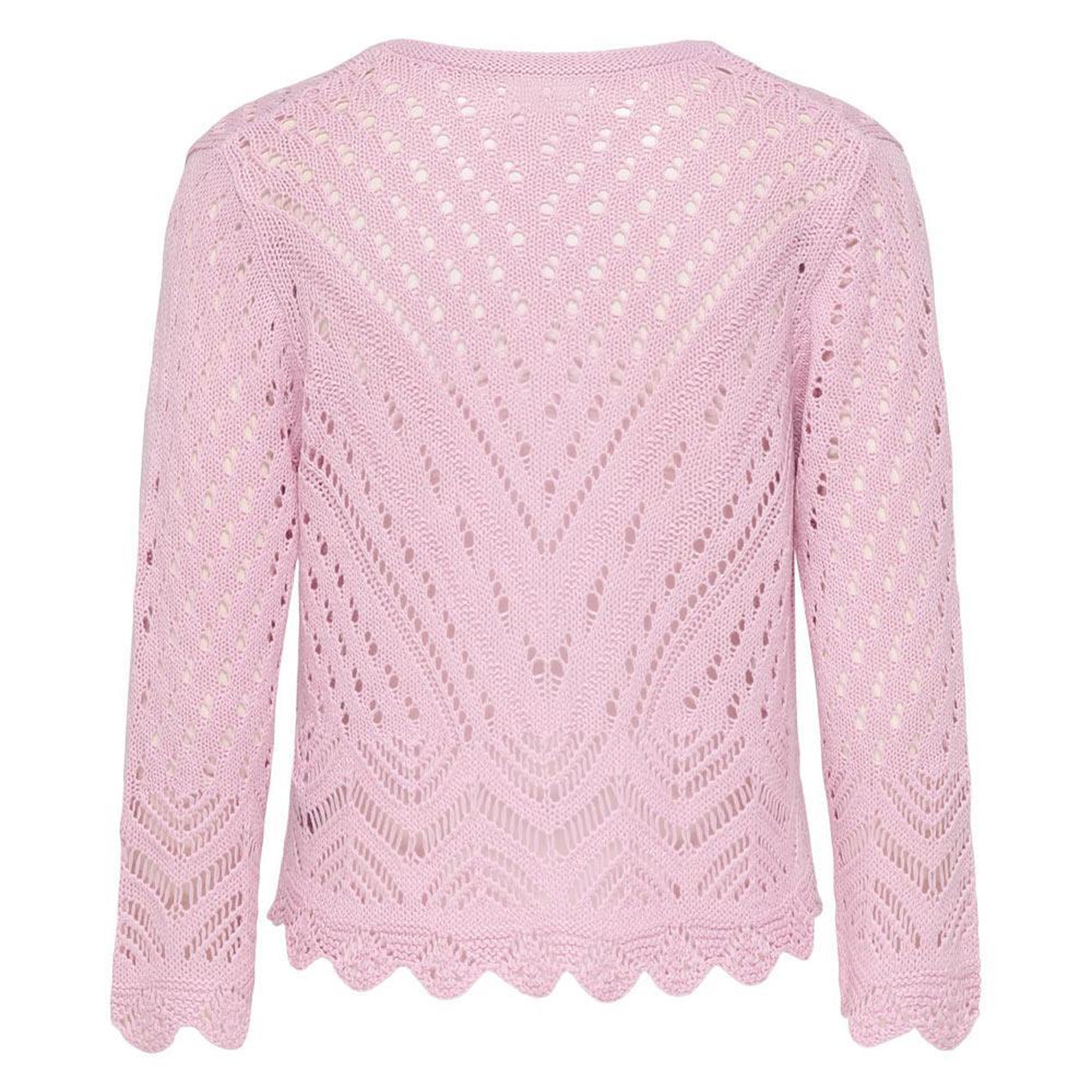 Voir la diapositive 2 : JACQUELINE DE YONG Cardigan Rose Femme JDY Sun 3/4 Cropped