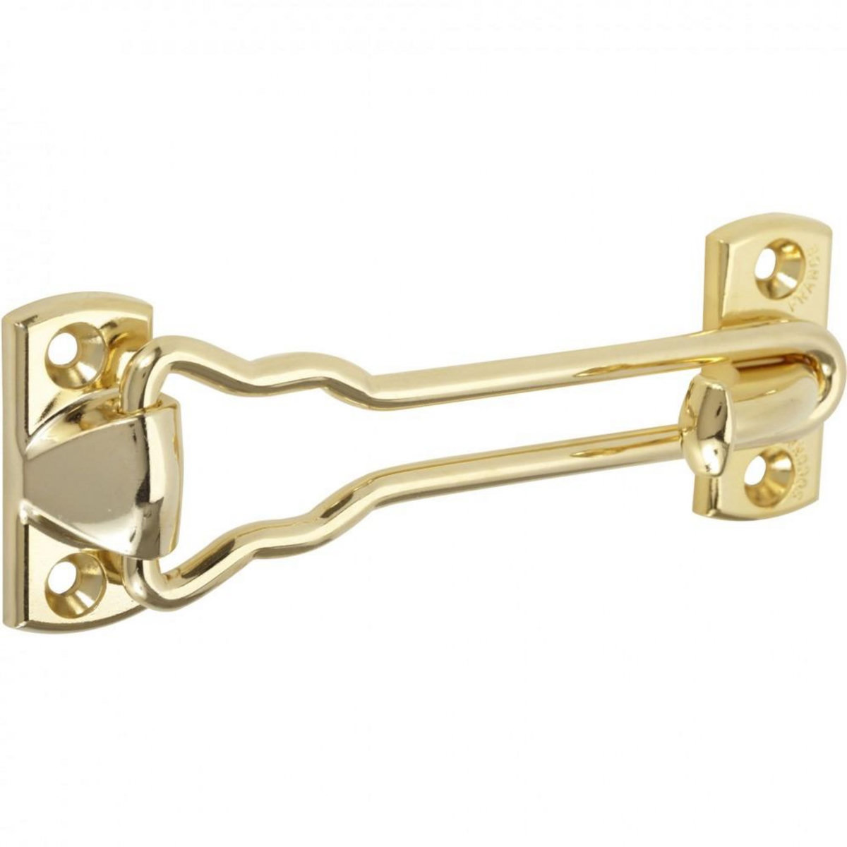 CENTRALE BRICO Entrebâilleur de porte acier doré, SOCONA Classic