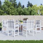 VIDAXL Coussins de chaise de jardin a dossier bas lot de 6