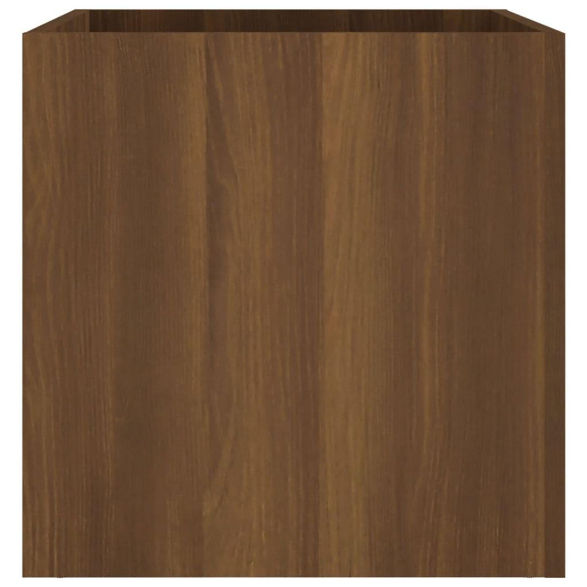VIDAXL Jardiniere Chene marron 40x40x40 cm Bois d'ingenierie