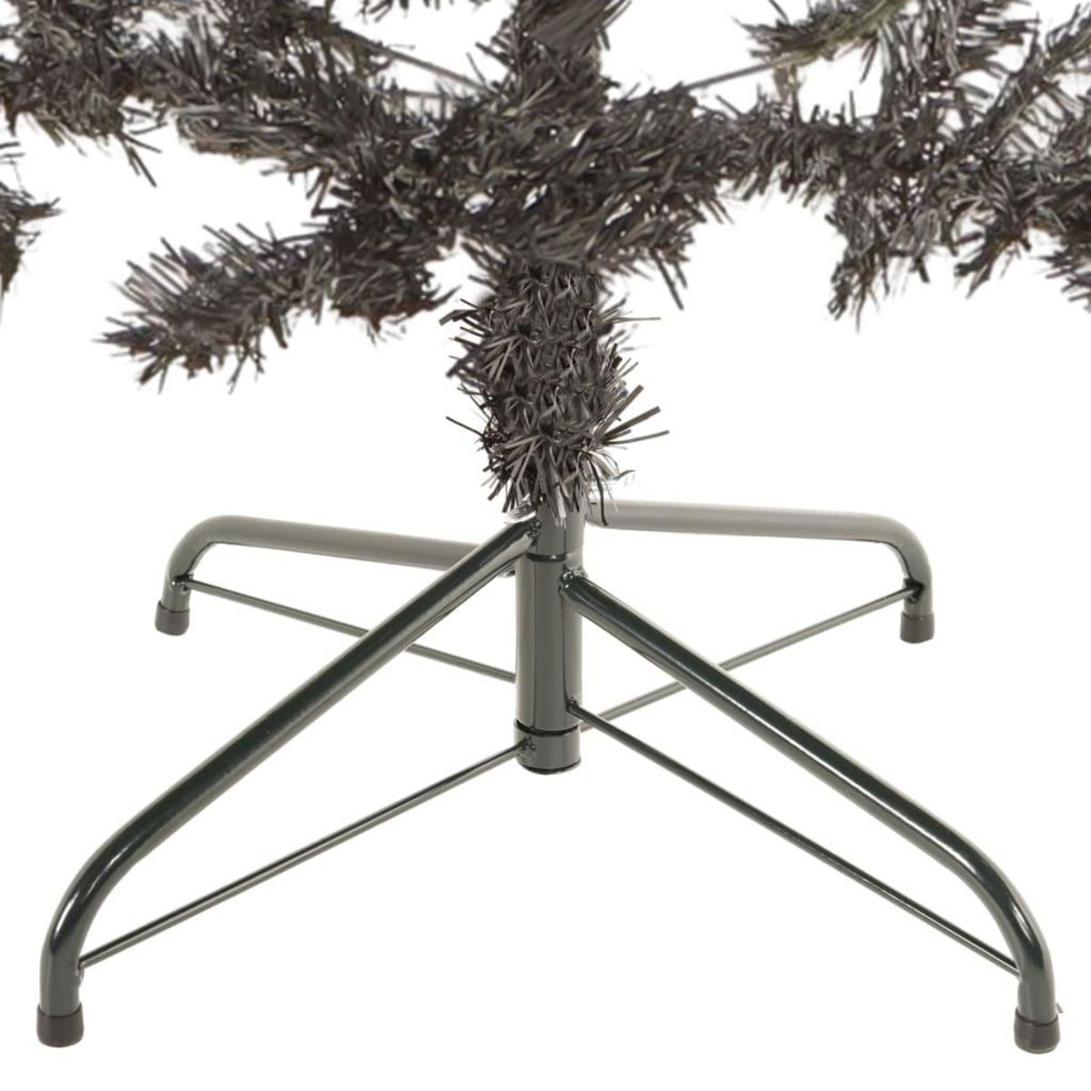 VIDAXL Sapin de Noël etroit Noir 180 cm