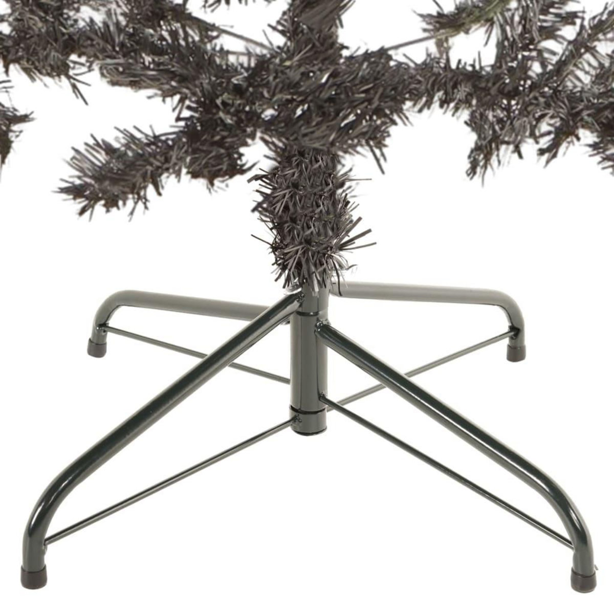 VIDAXL Sapin de Noël etroit Noir 180 cm