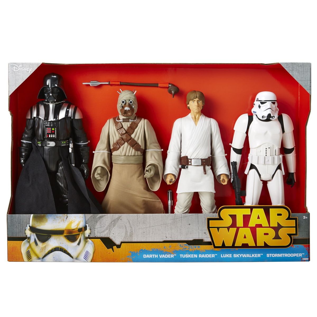 4 figurines Star Wars Classic
