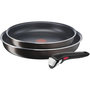 Voir la diapositive 1 : TEFAL Batterie de cuisine Ingenio Easy Plus lot 2 poeles L1509202