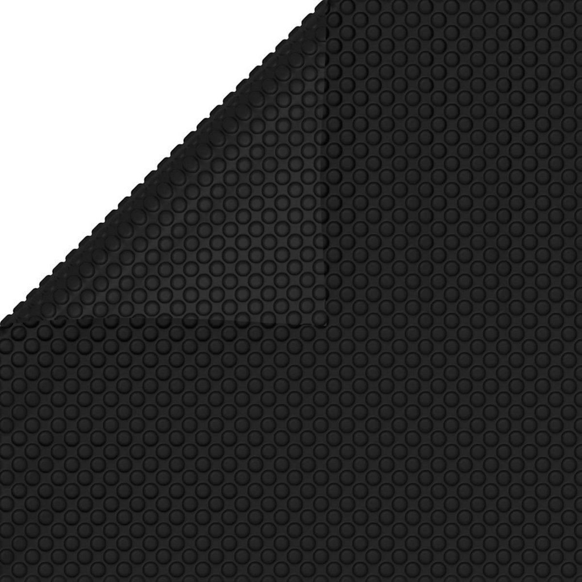 VIDAXL Couverture de piscine rectangulaire 1200x600 cm PE Noir