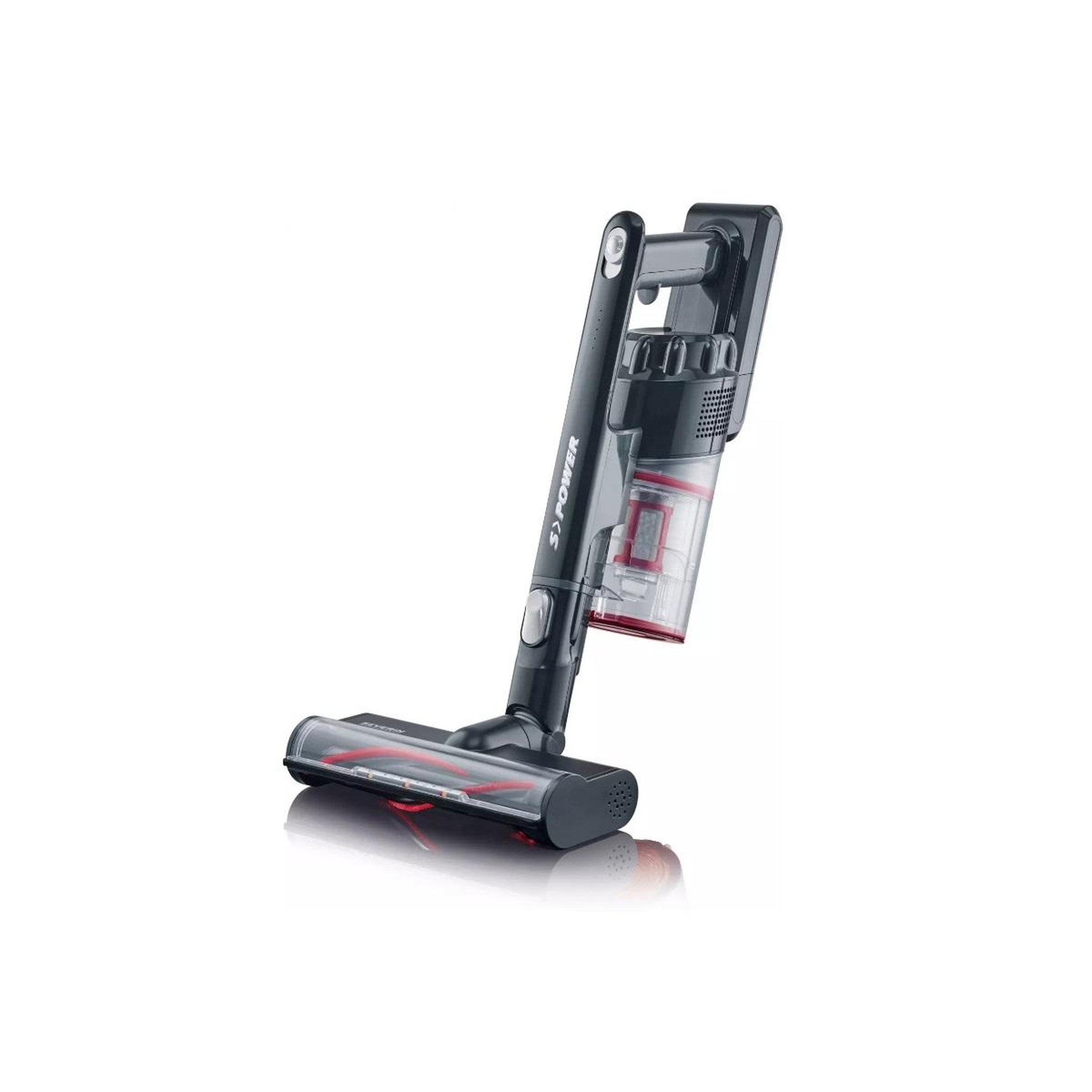 Voir la diapositive 4 : SEVERIN Aspirateur balai rechargeable 22.2v noir - hv7966
