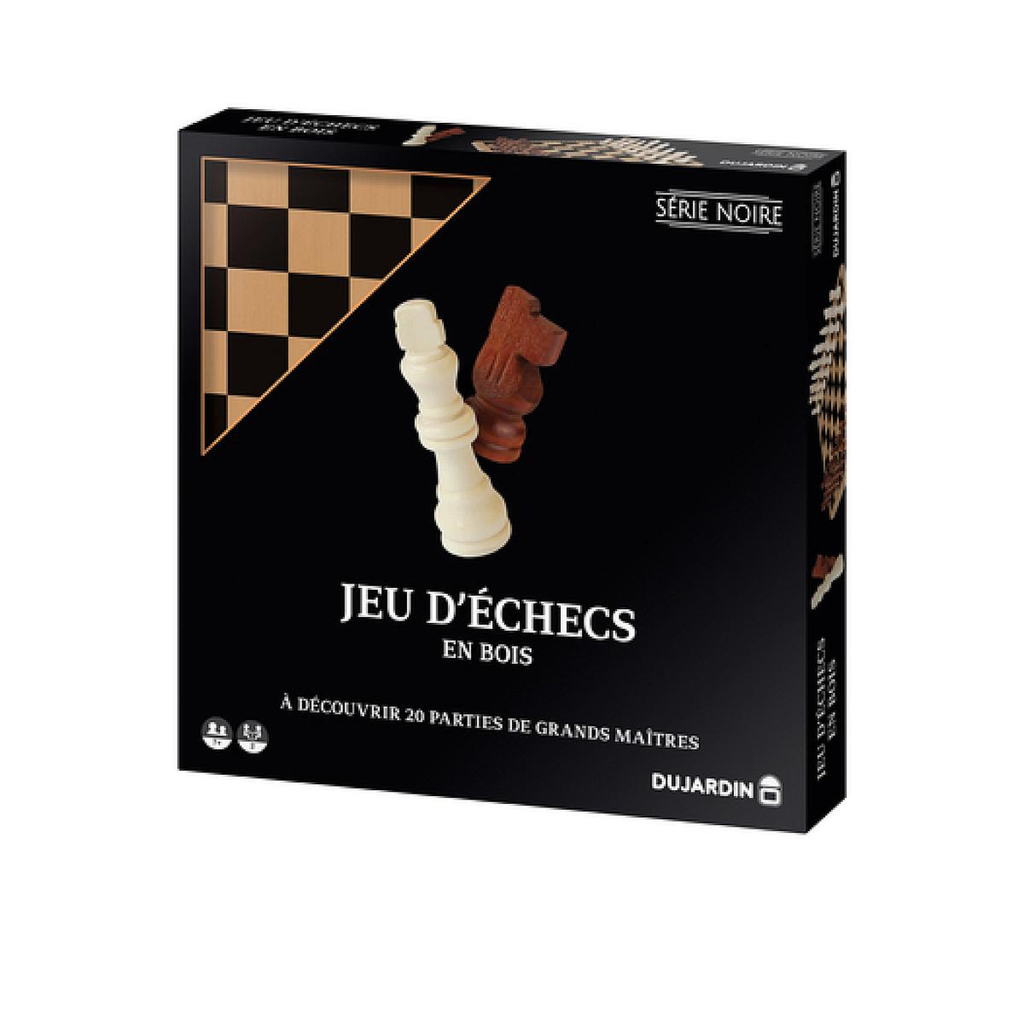 Voir la diapositive 2 : Dujardin Série Noire - Échecs