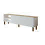 Voir la diapositive 1 : Habitat et Jardin Meuble TV en bois  River  - 150 x 31 x 48 cm - Blanc