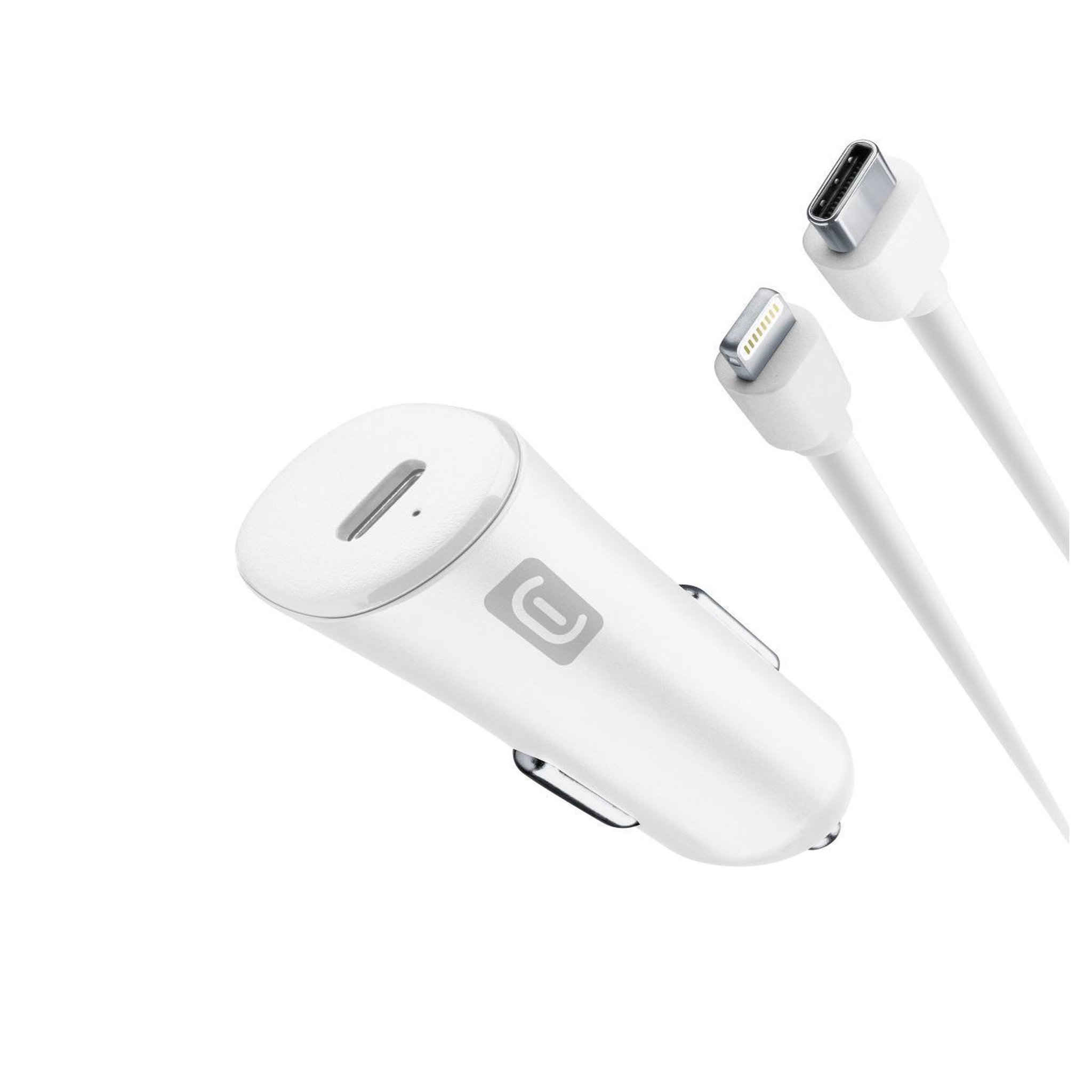Voir la diapositive 2 : CELLULAR LINE Cellularline usb-c car charger kit 20w - usb-c to lightning - iphone 8 or later