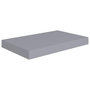 Voir la diapositive 4 : VIDAXL Etageres murales flottantes 2 pcs Gris 40x23x3,8 cm MDF