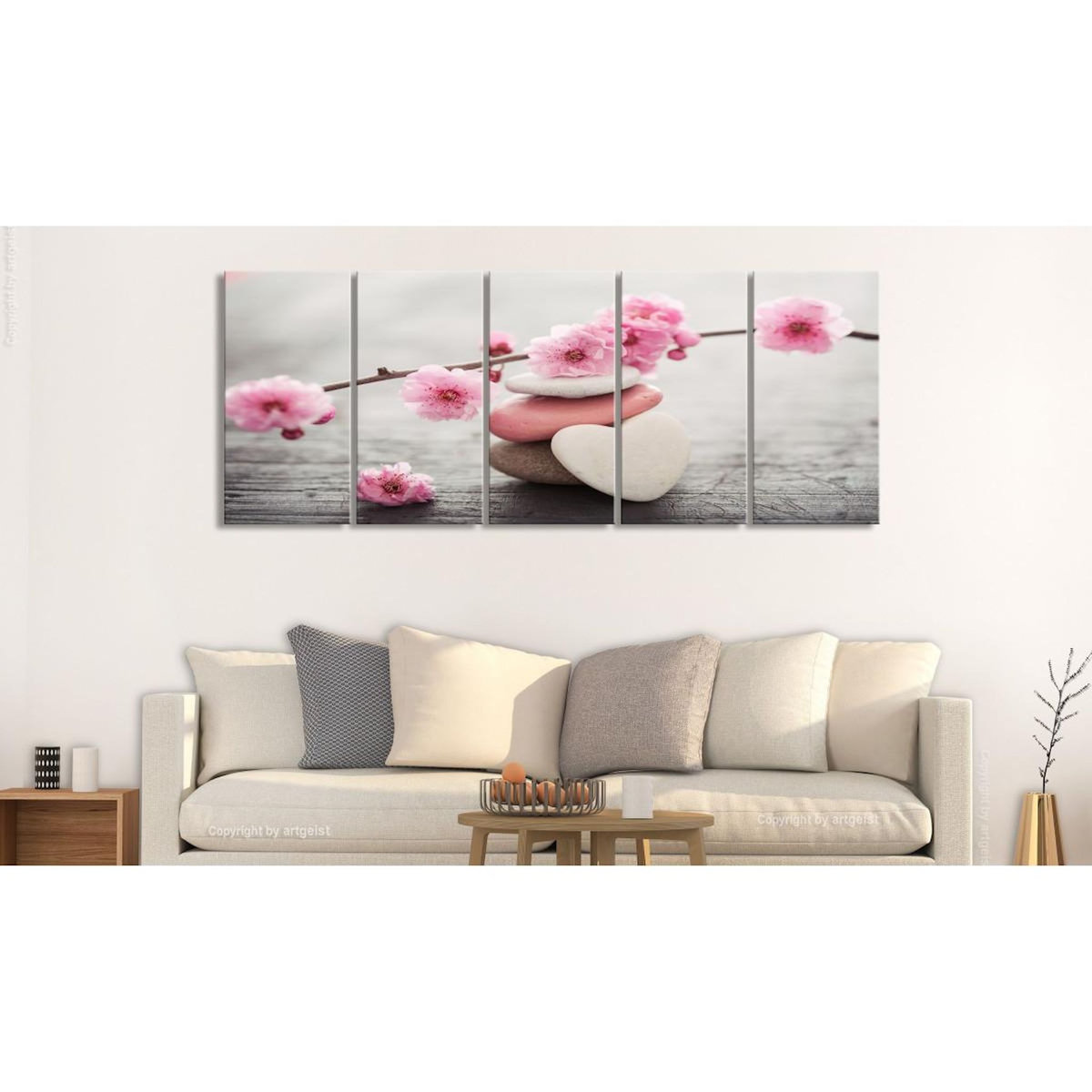 Paris Prix Tableau Imprimé  Tricoloured Pebbles I