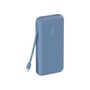 Voir la diapositive 2 : Belkin Batterie externe 20000 mAh avec cable USB-C intégre bleu