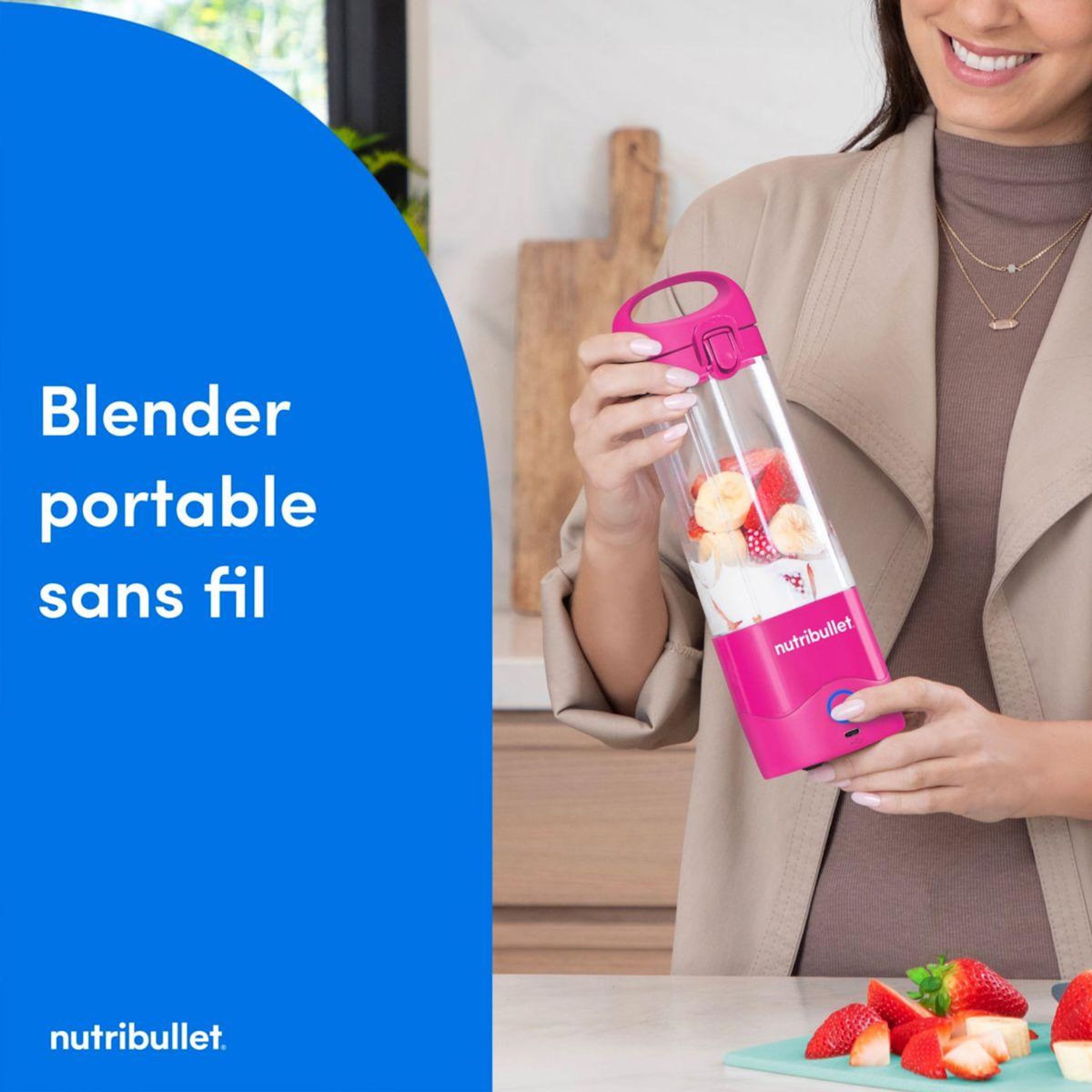 nutribullet Blender NBP003BP Rose