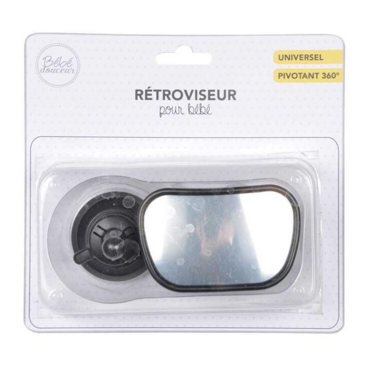 Paris Prix Rétroviseur de Surveillance  Bébé  8cm Noir