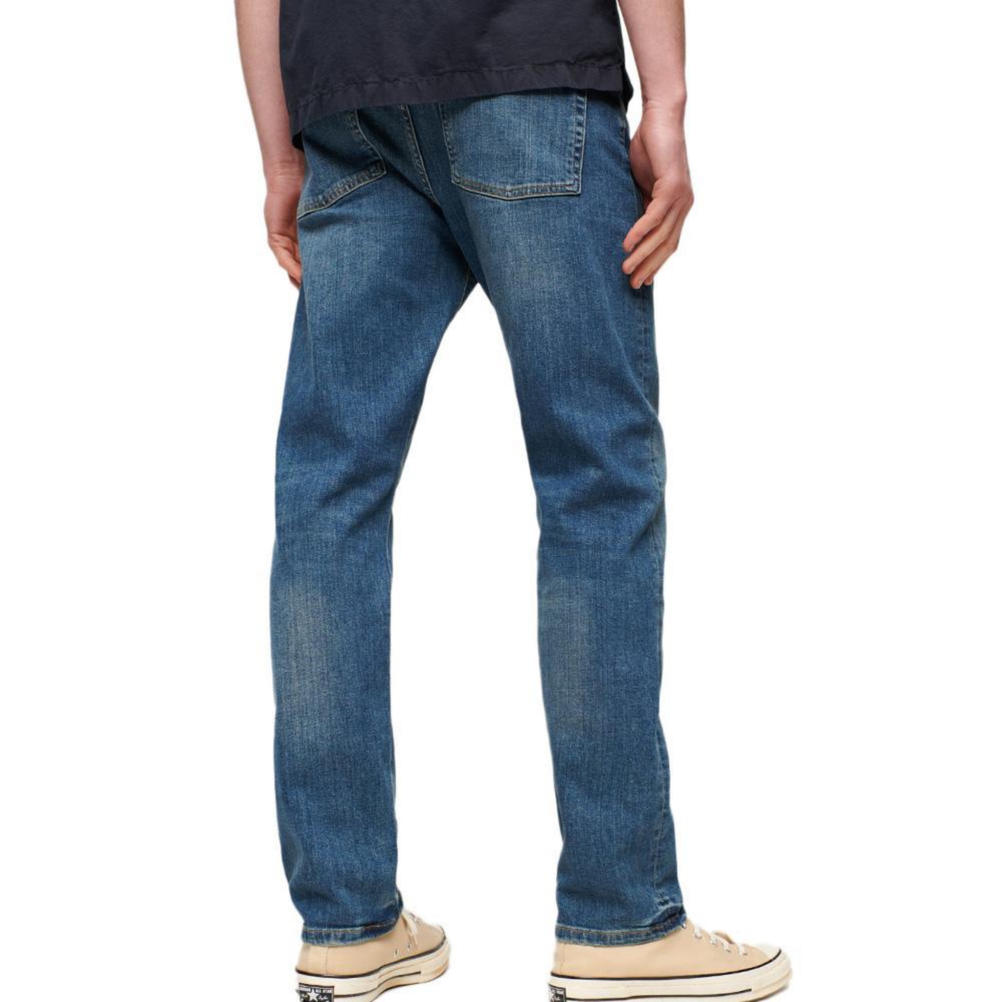 Voir la diapositive 2 : SUPERDRY Jean Droit Bleu Homme Superdry Vintage Sum