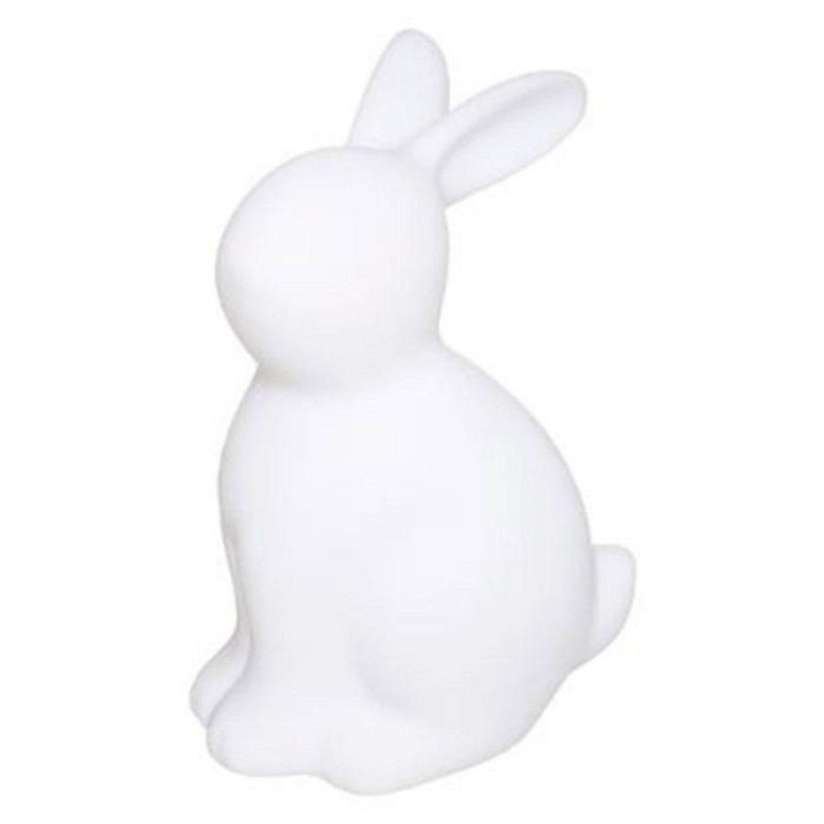 Atmosphera Kids Veilleuse Enfant  Lapin  21cm Blanc