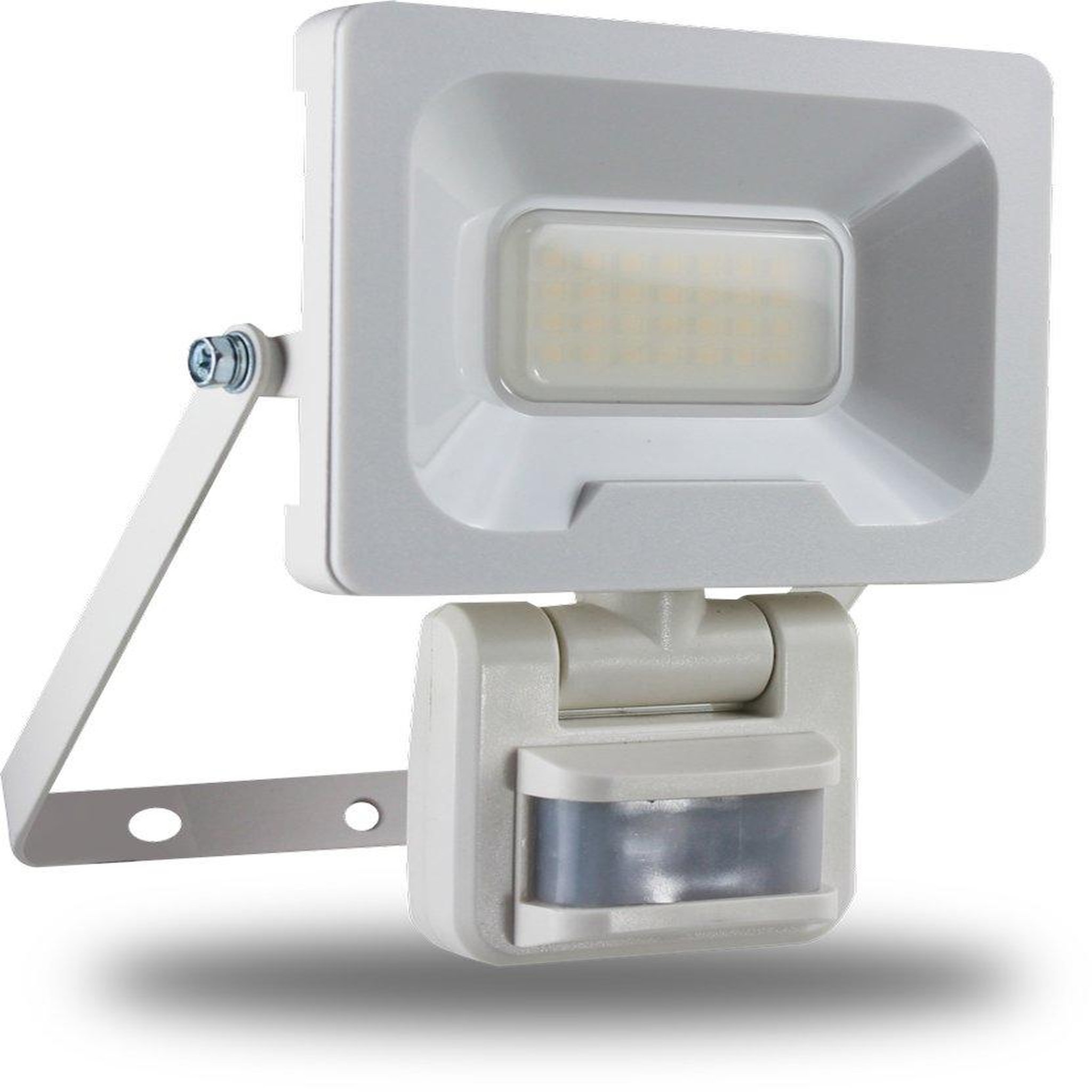 CENTRALE BRICO Projecteur mural nino 20w 1600lm - detecteur de mouvement - blanc
