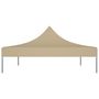 Voir la diapositive 4 : VIDAXL Toit de tente de reception 4,5x3 m Beige 270 g/m^2