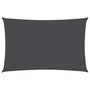 Voir la diapositive 2 : VIDAXL Voile de parasol tissu oxford rectangulaire 3x6 m anthracite