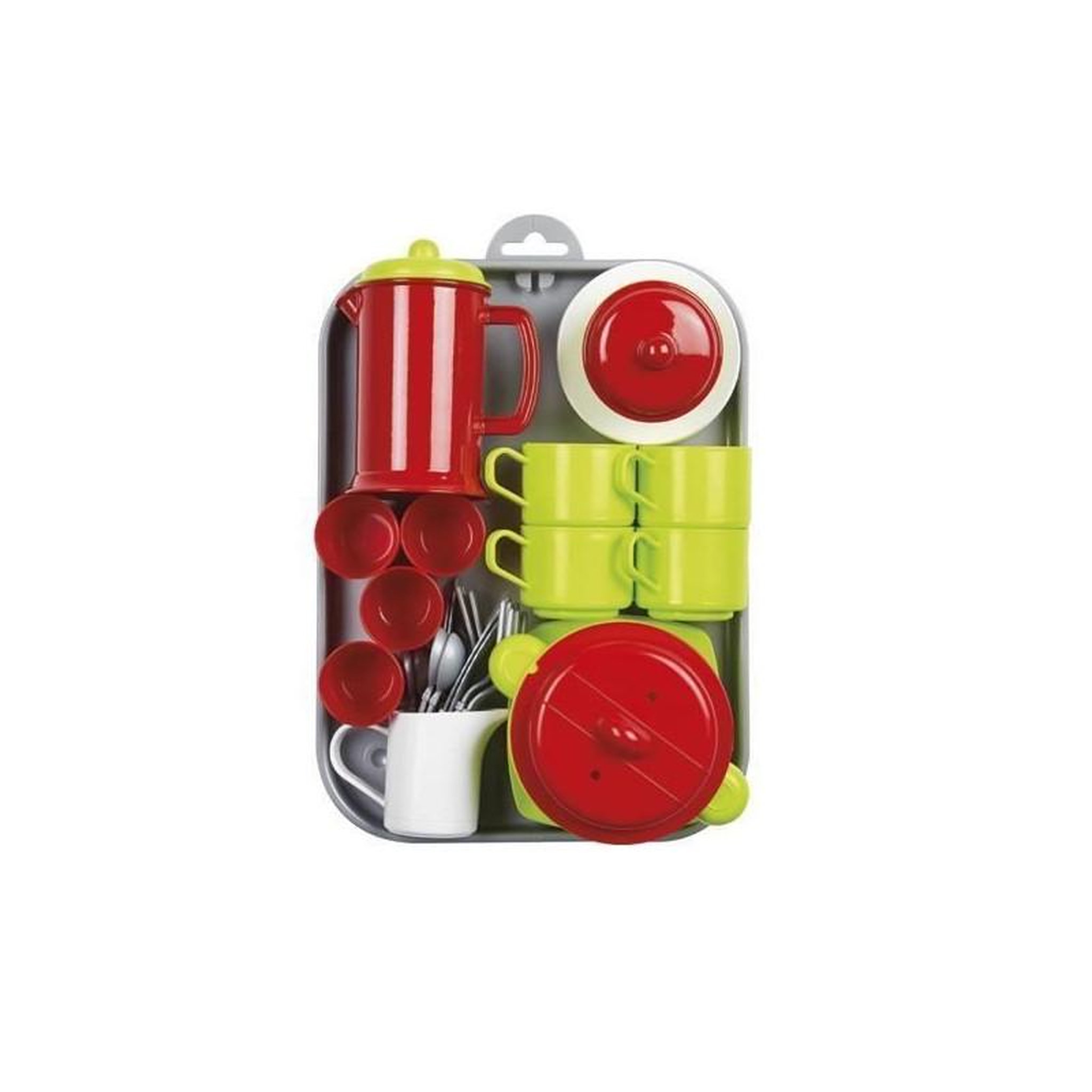 Voir la diapositive 2 : Ecoiffier ECOIFFIER CHEF Plateau Dinette Garni