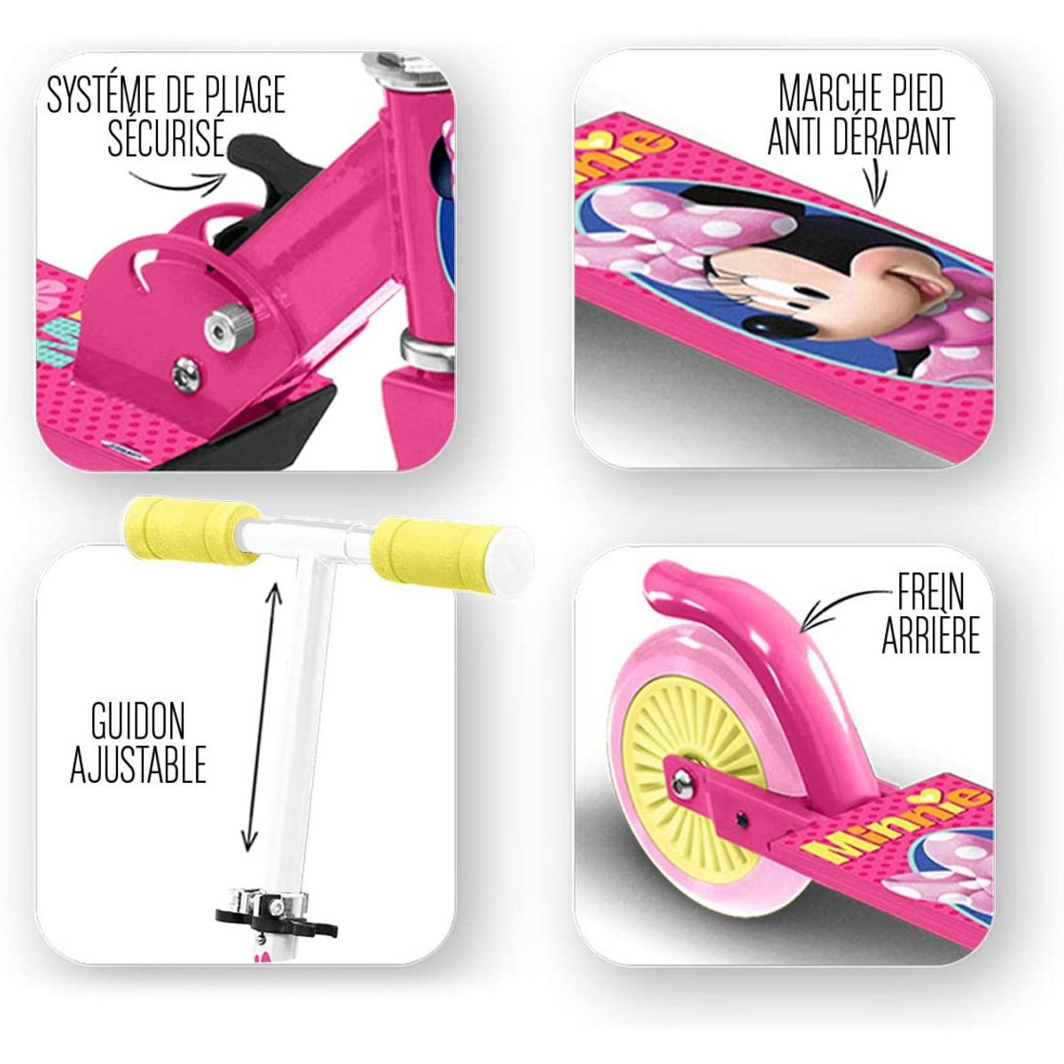 MINNIE Trottinette pliable - Minnie 