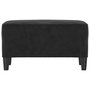 Voir la diapositive 3 : VIDAXL Banc Noir 70x35x41 cm Velours
