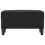Voir la diapositive 3 : VIDAXL Banc Noir 70x35x41 cm Velours