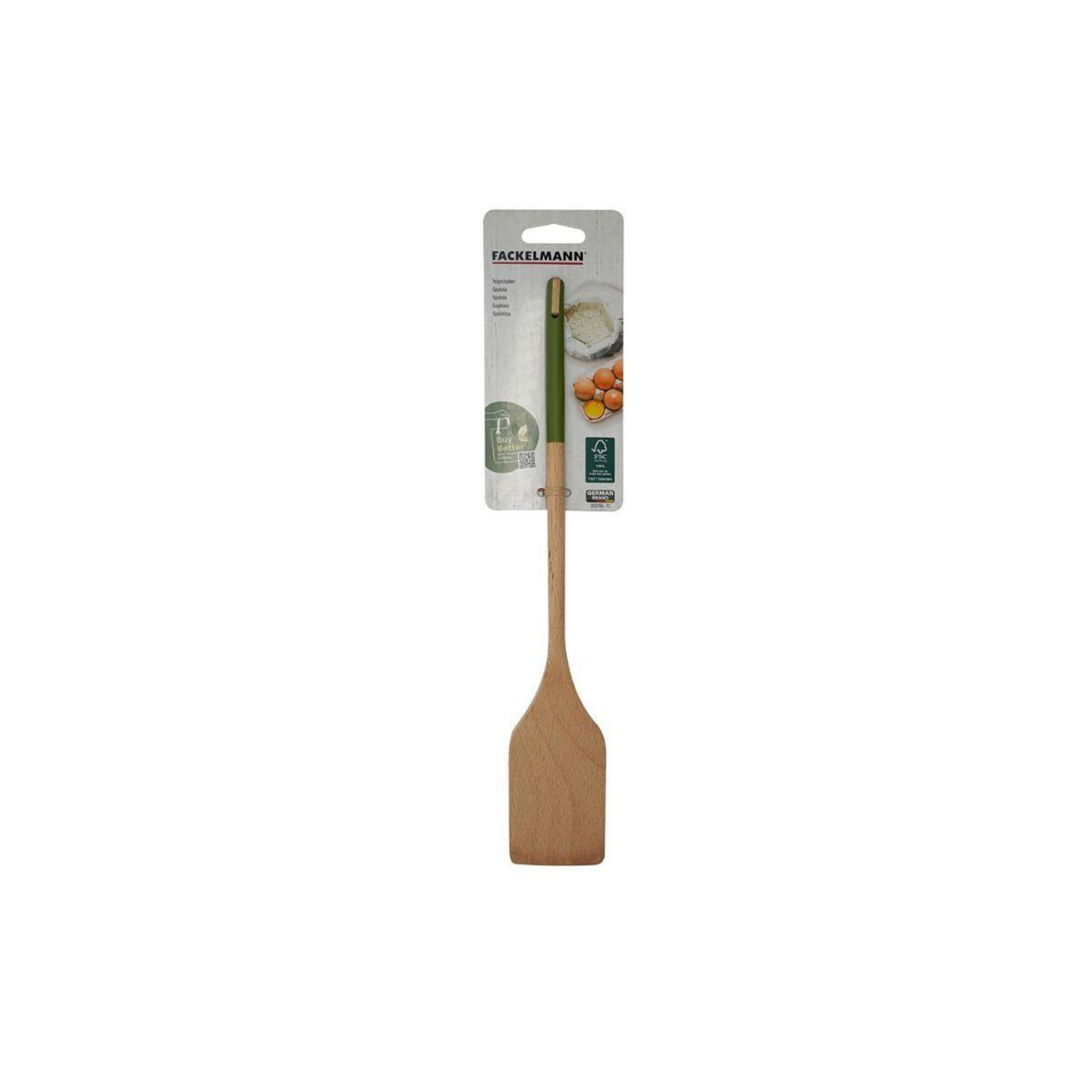 Fackelmann Ensemble de 2 Spatules de cuisine 33 cm Fackelmann Wood Edition