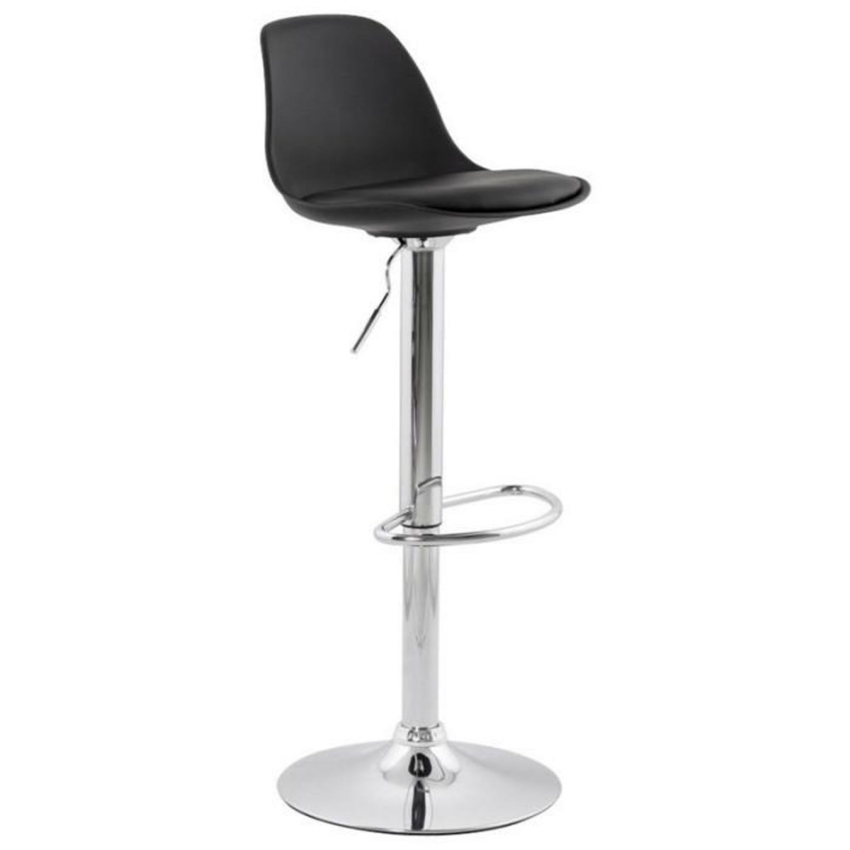 Paris Prix Tabouret de Bar  Queen  81-104cm Noir