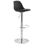 Voir la diapositive 1 : Paris Prix Tabouret de Bar  Queen  81-104cm Noir