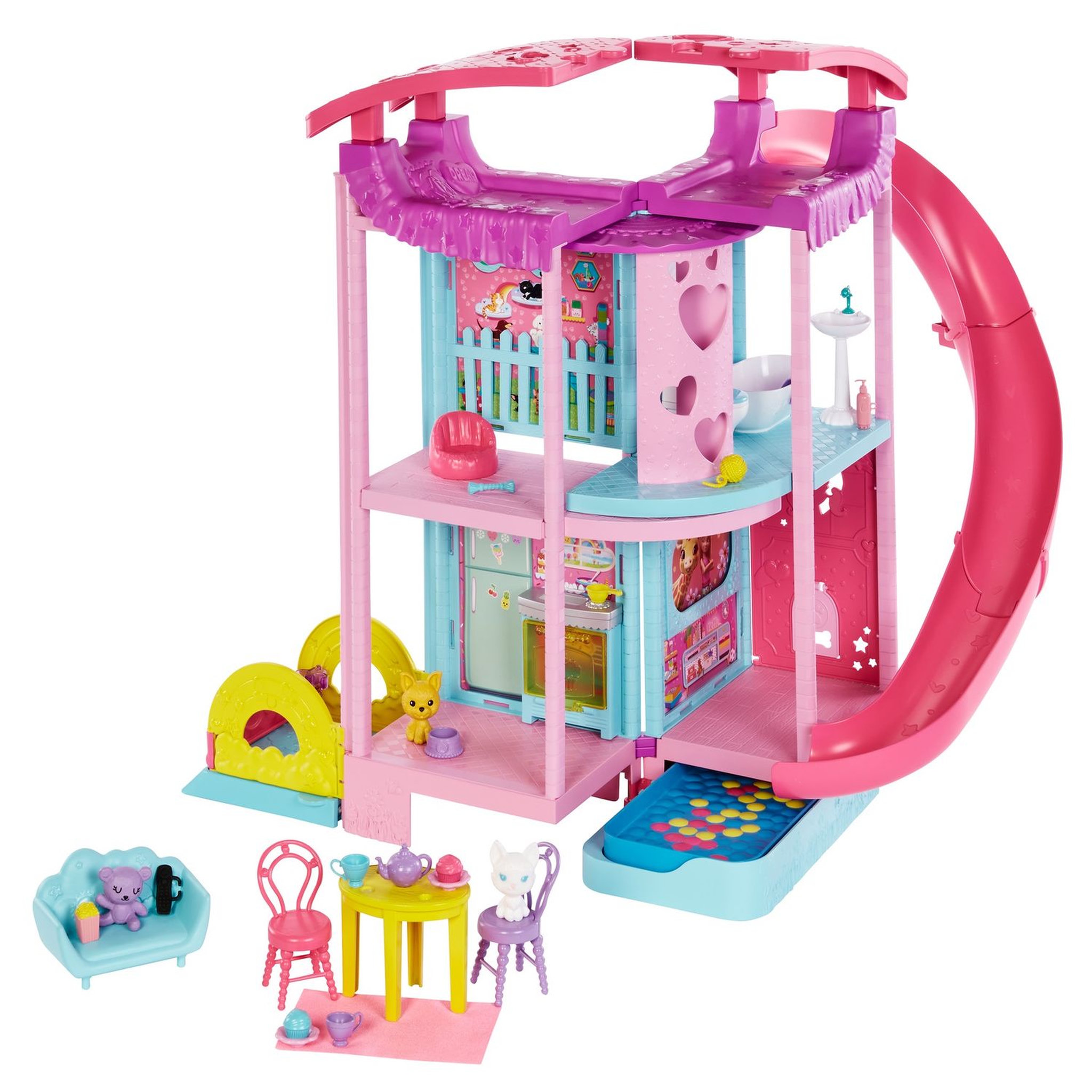 Voir la diapositive 2 : BARBIE La maison de Chelsea