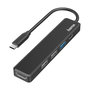 Voir la diapositive 1 : H3C Station d'accueil USB-C Hama 00200117 avec 5 ports, USB Power Delivery et HDMI