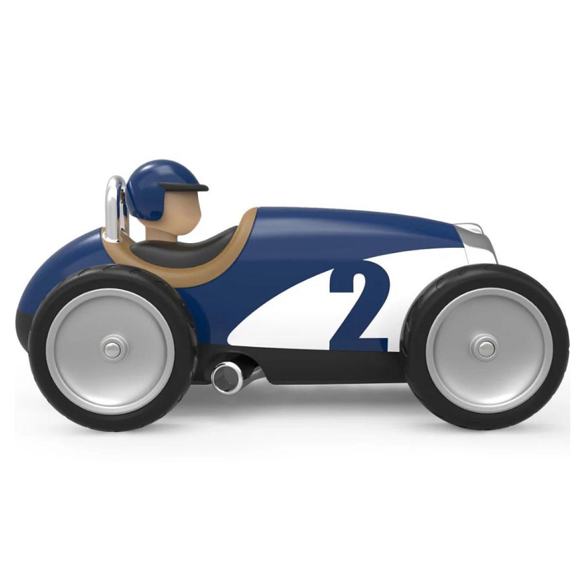 Voir la diapositive 2 : Baghera Véhicule Jouet - Racing Car Bleue