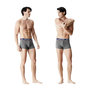Voir la diapositive 5 : PIERRE CARDIN Lot de 4 boxers homme en coton French