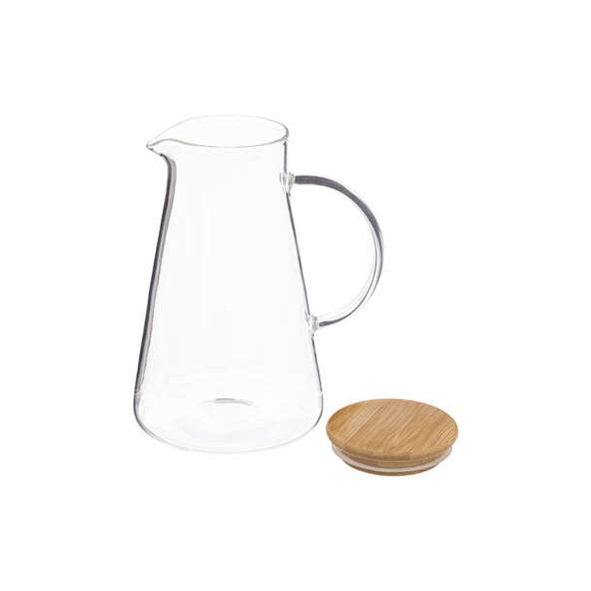 Voir la diapositive 2 : SECRET DE GOURMET Carafe design  chila  1,5l transparent