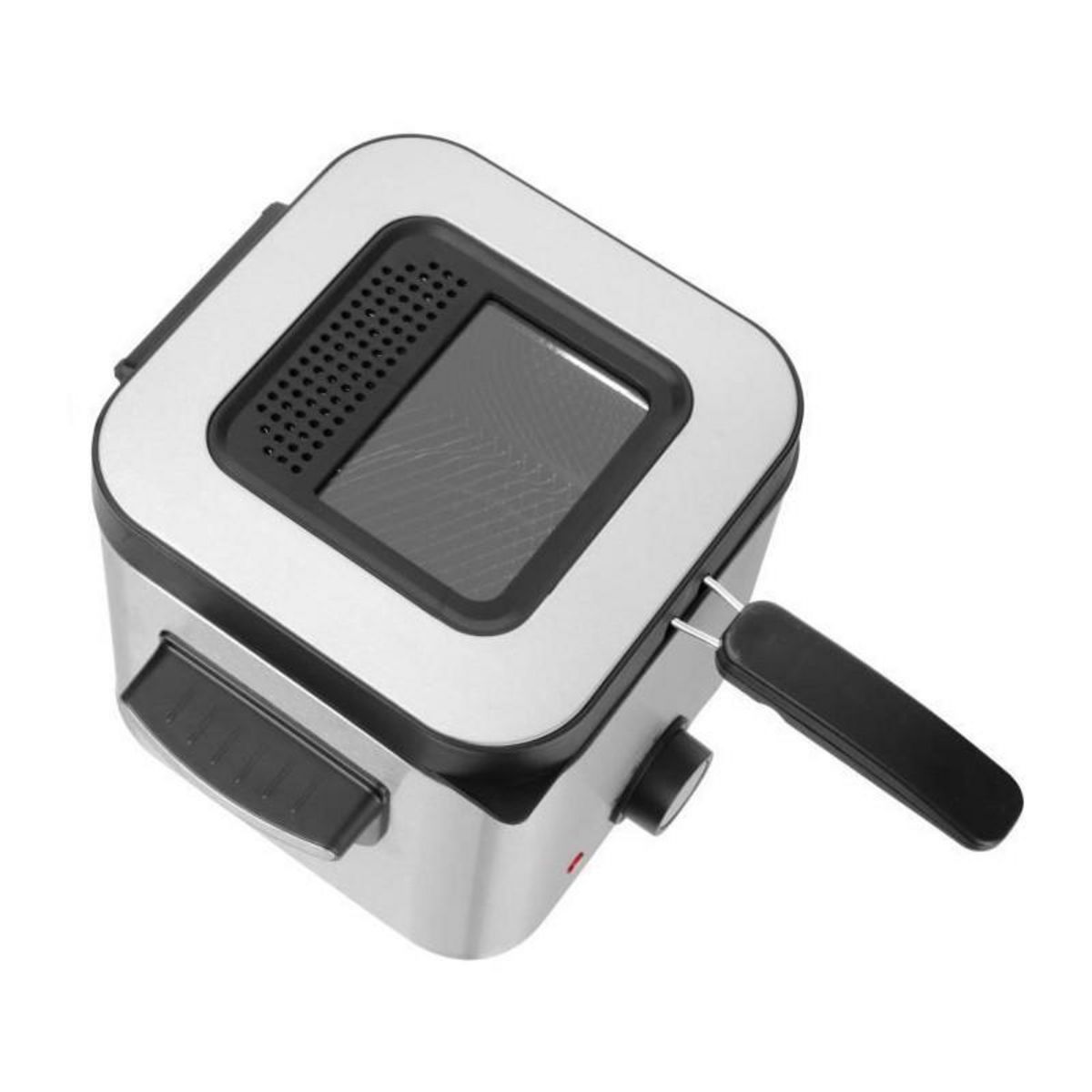 SENCO Friteuse - SENCOR - SFR 6200SS - 900 W - 1,5 L - Noir / Acier inoxydable