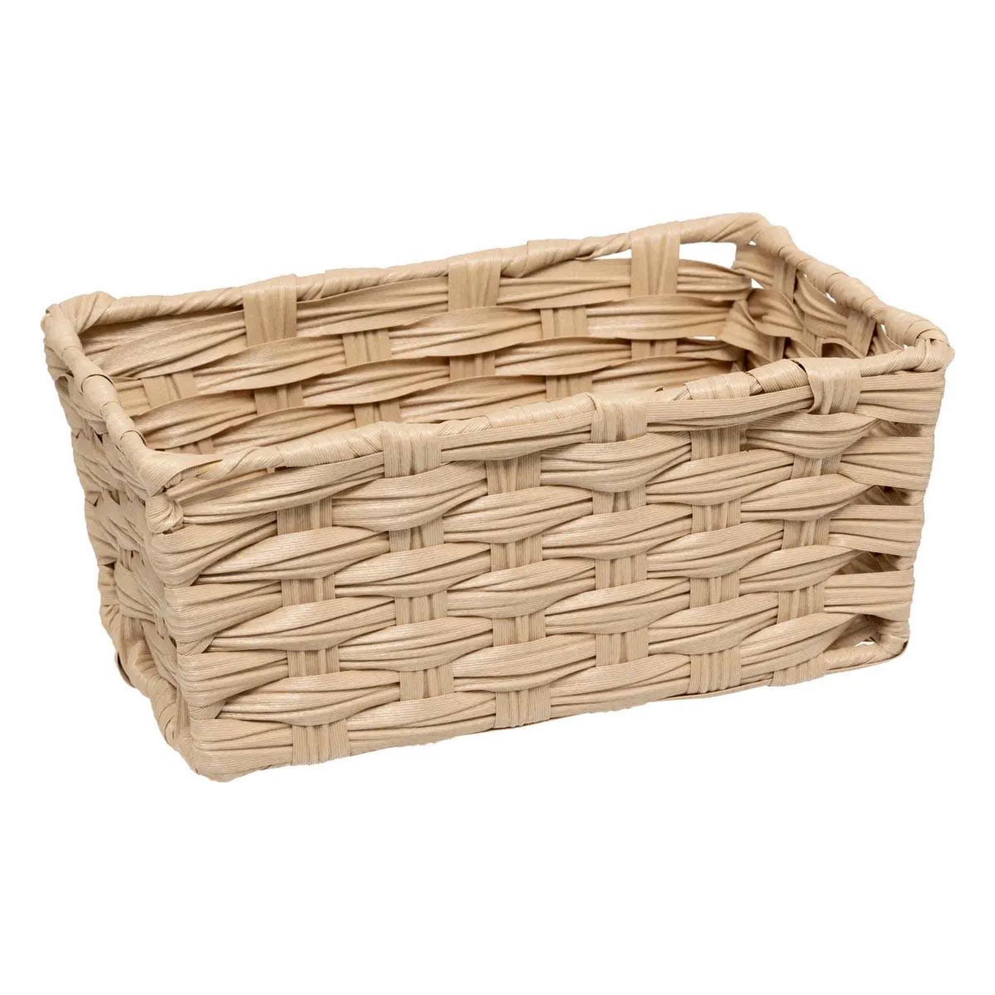 FIVE Panier de rangement  tressé  22cm naturel