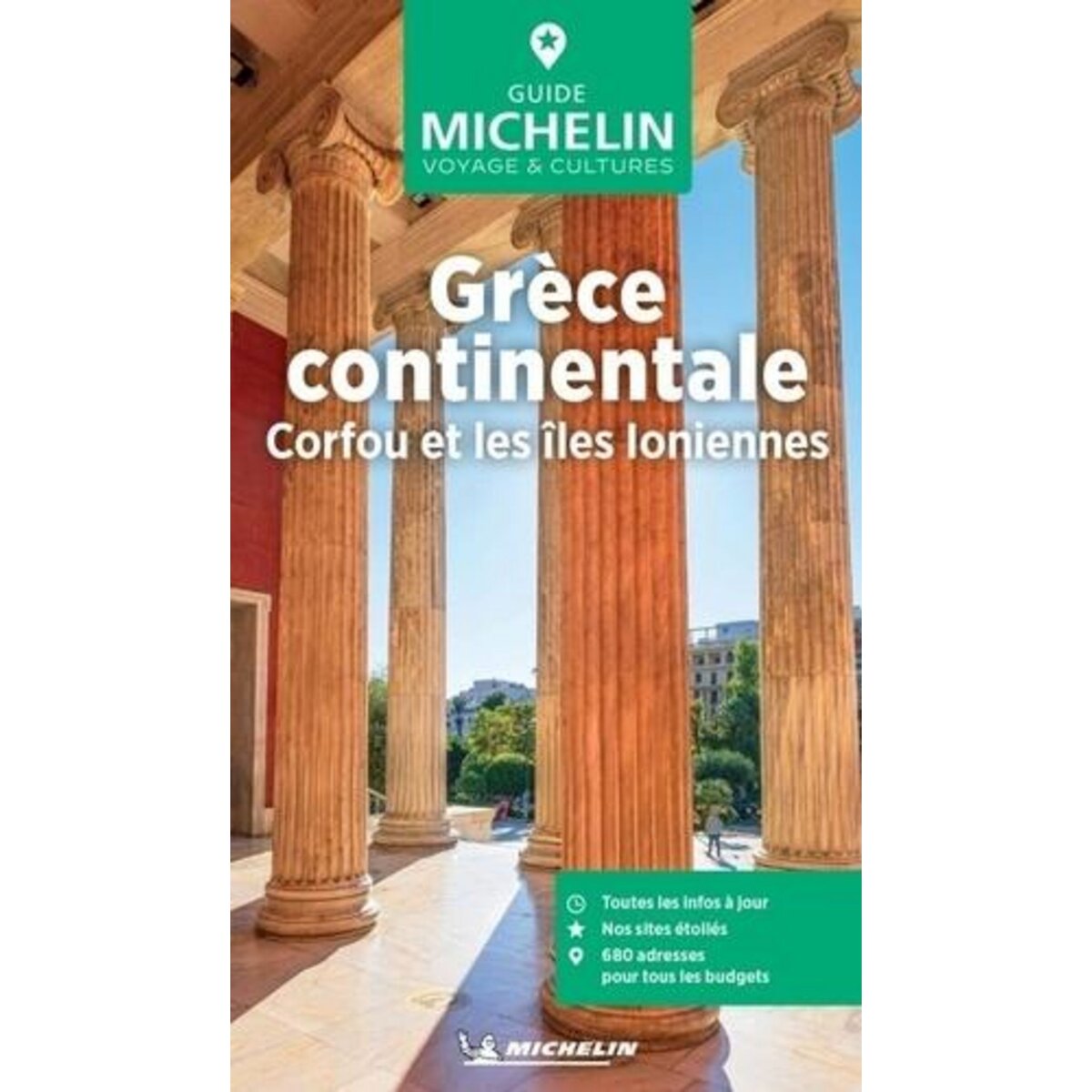 GRECE CONTINENTALE. CORFOU ET LES ILES IONIENNES, Michelin